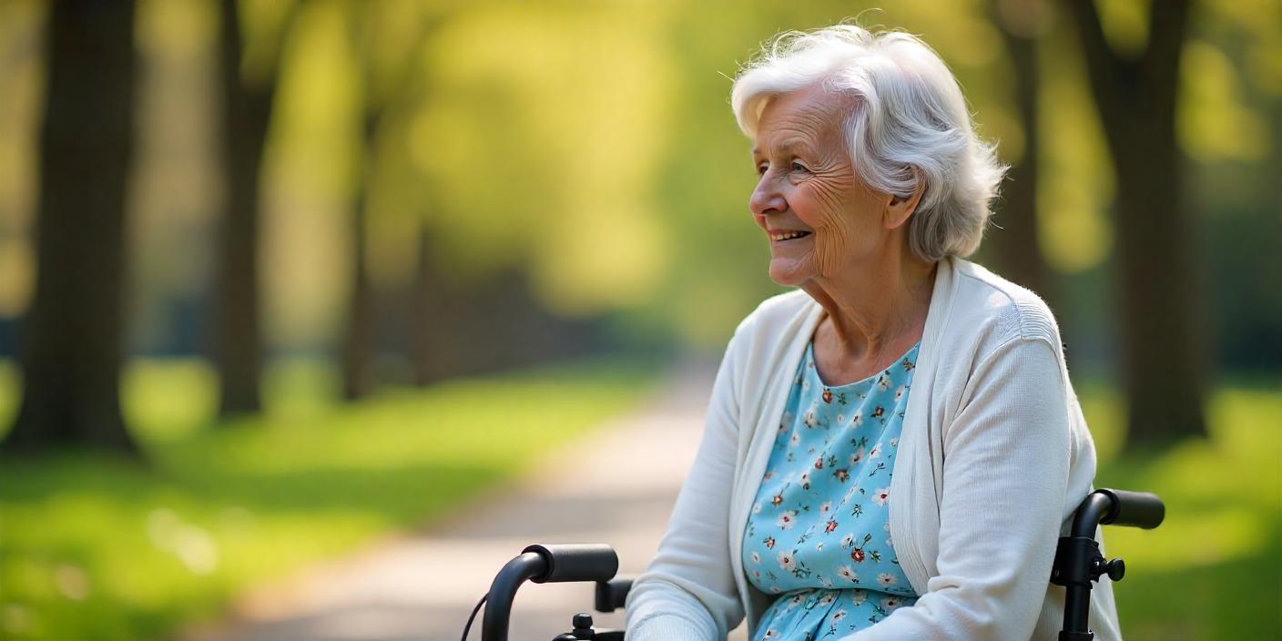 Rollator op koers! Alleen het gezelschap ontbreekt nog…