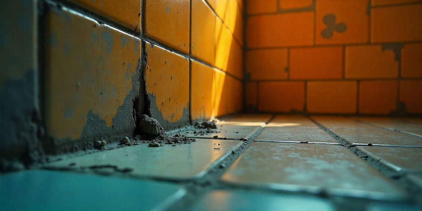 Vrijwilliger gezocht: helpen met voegen in de badkamer