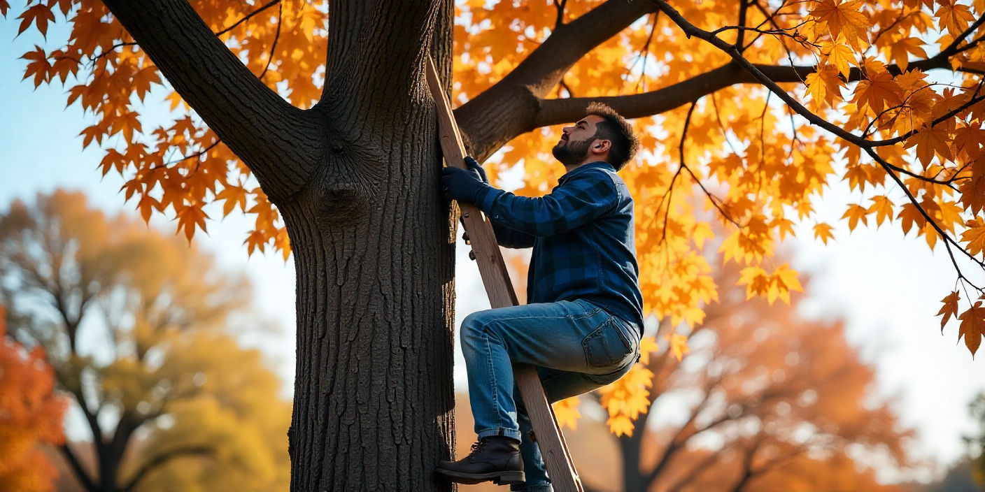 Ladder te hoog? Jij brengt de bomen weer in model