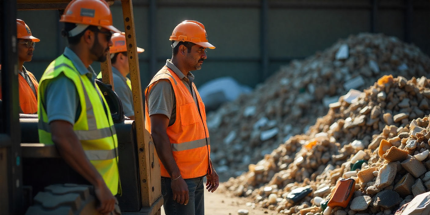 Gas erop! Help mee lege flessen naar de stort te brengen