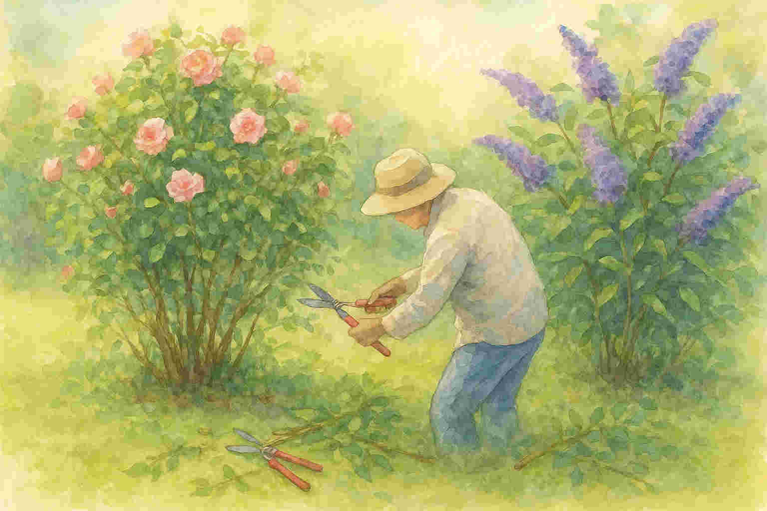 Vrijwilliger gezocht voor snoeiwerk in liefdevolle herinneringstuin