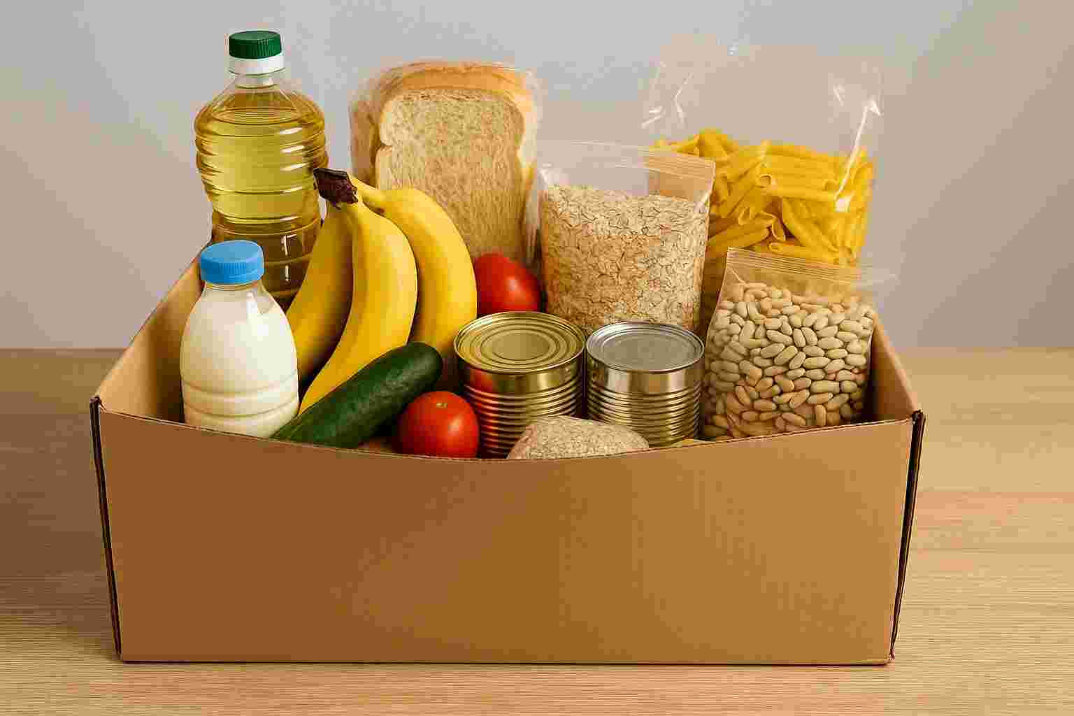 Spoed! Wie helpt mevrouw met haar wekelijkse voedselpakket?