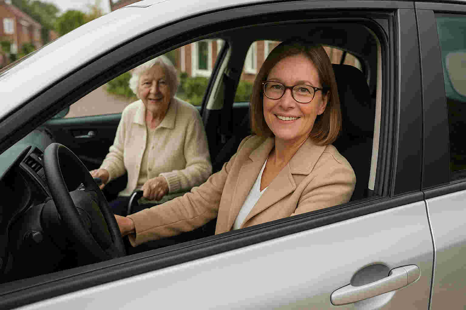 Vrijwilliger voor gezellig ritje naar winkels & bibliotheek