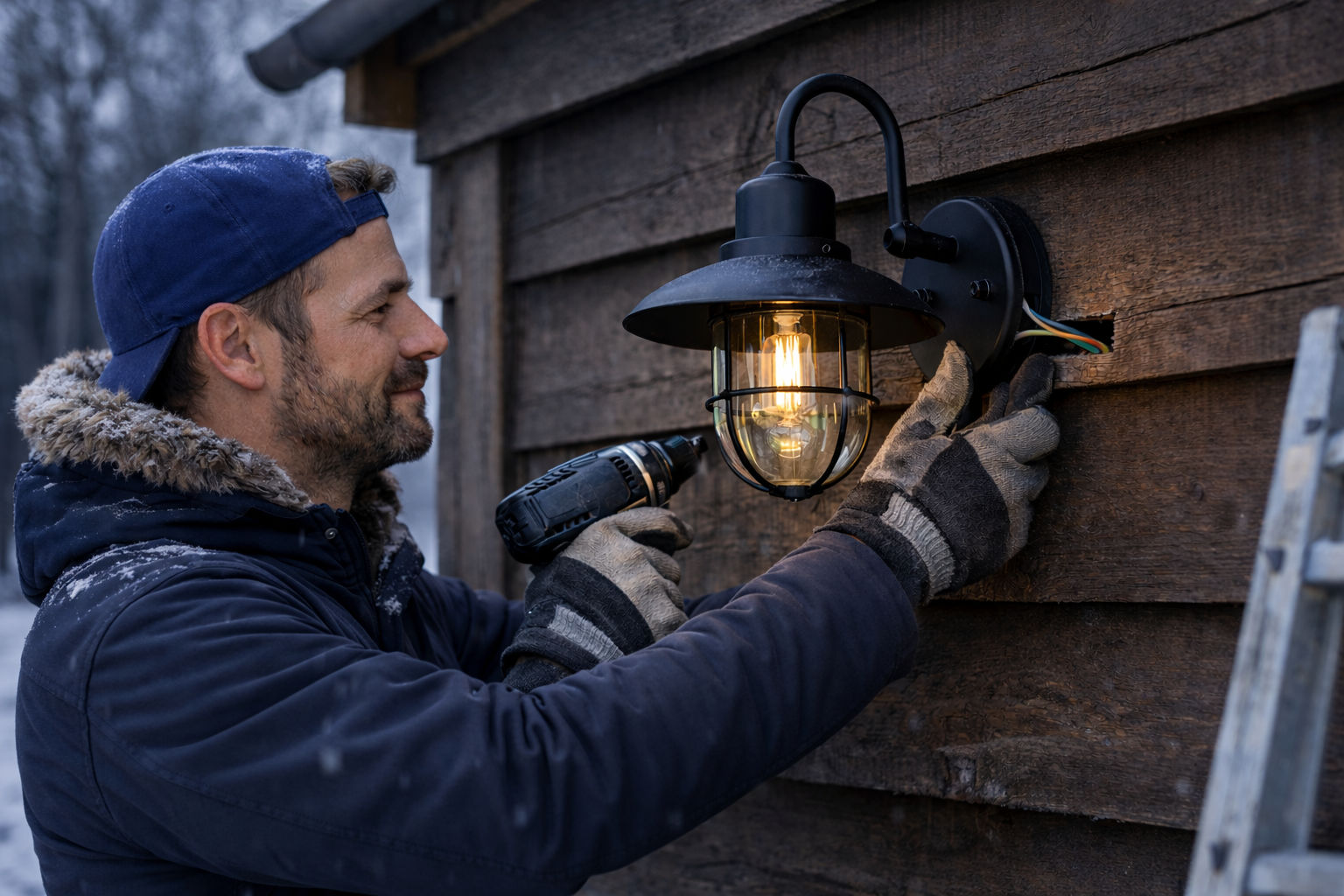 Maak het weer licht rondom de schuur!