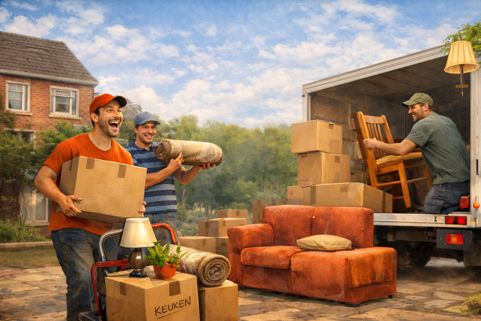 Til, sjouw en help een moeder aan een frisse start!