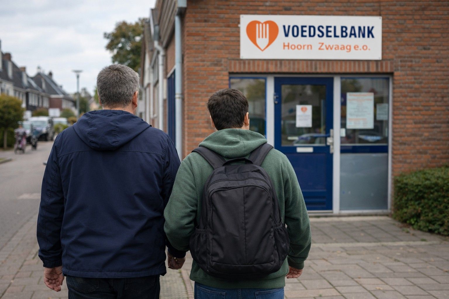 Samen naar de voedselbank: geef rust en gezelligheid op vrijdag