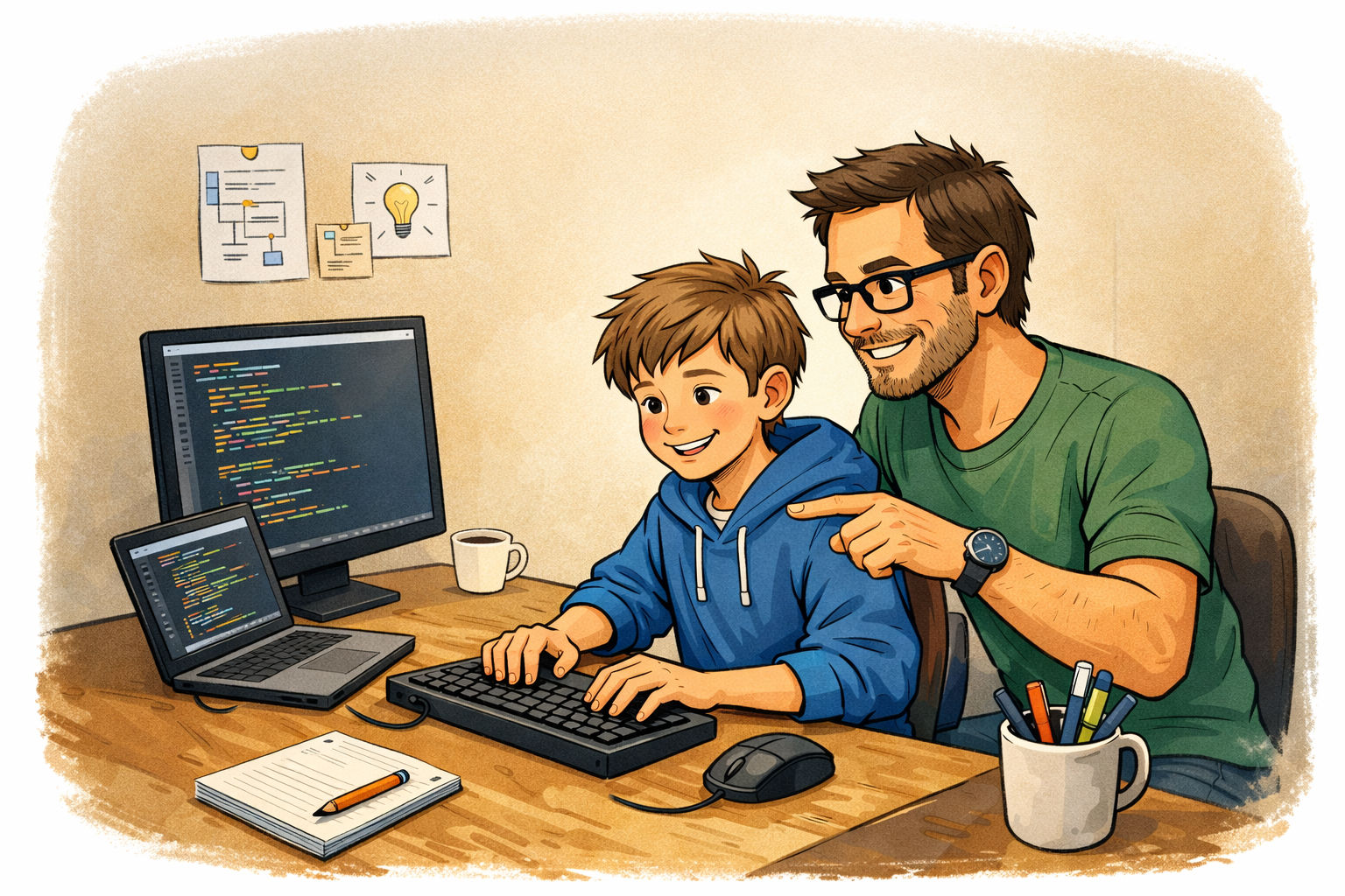 Bouw jij mee aan het talent van een jonge programmeur?