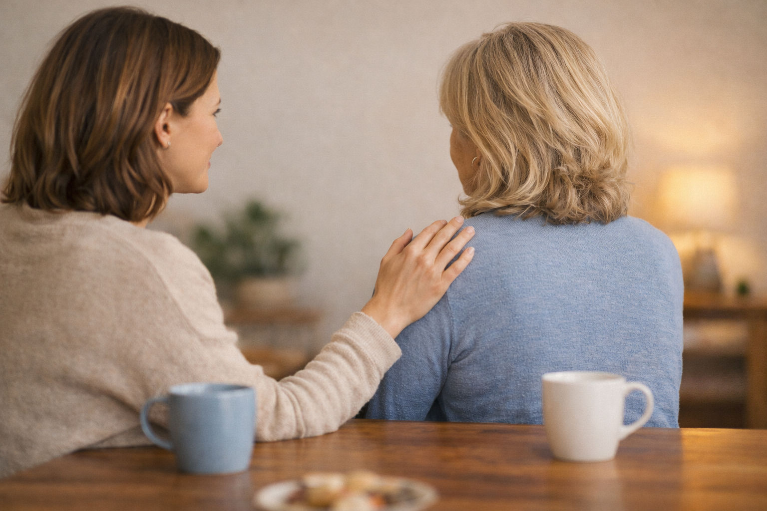 Ben jij het luisterend oor voor mevrouw? 
