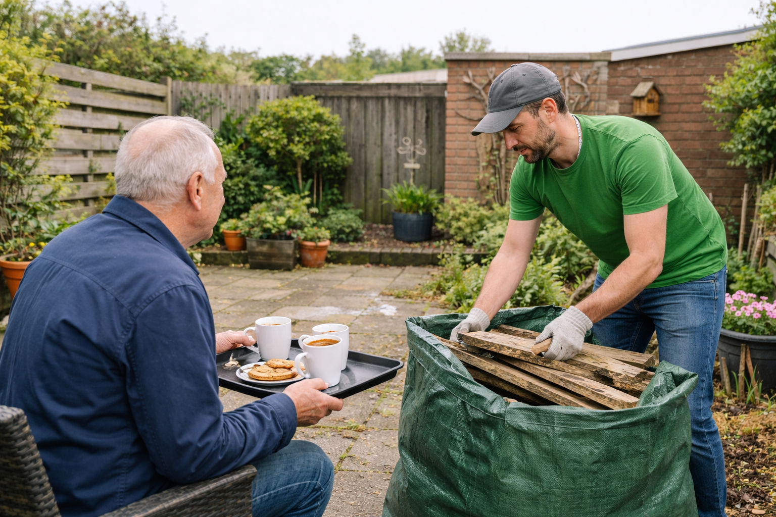 Maak de tuin weer spic en span en tover een glimlach bij meneer op zijn gezicht