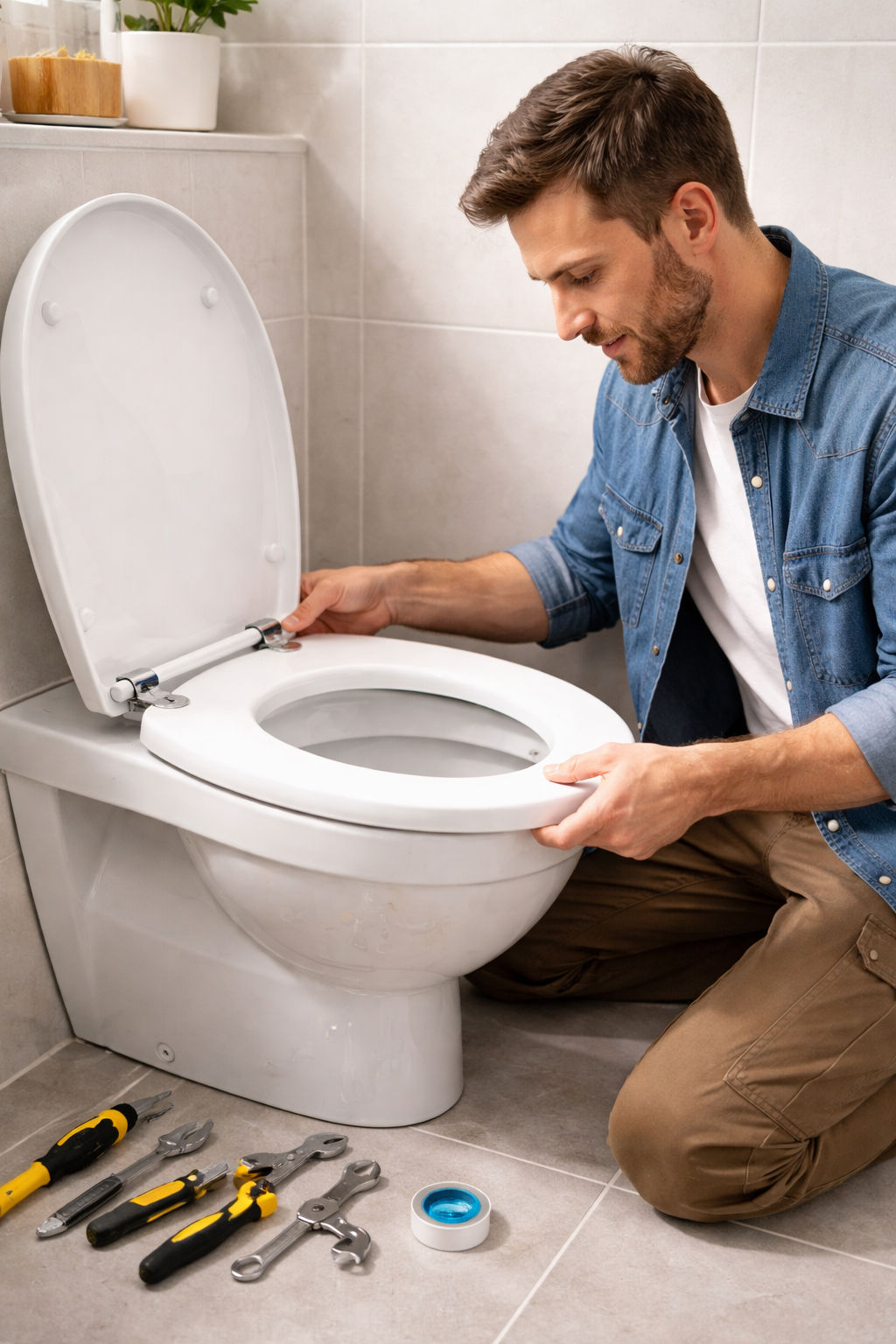 Kom deze wc-bril bevrijden!