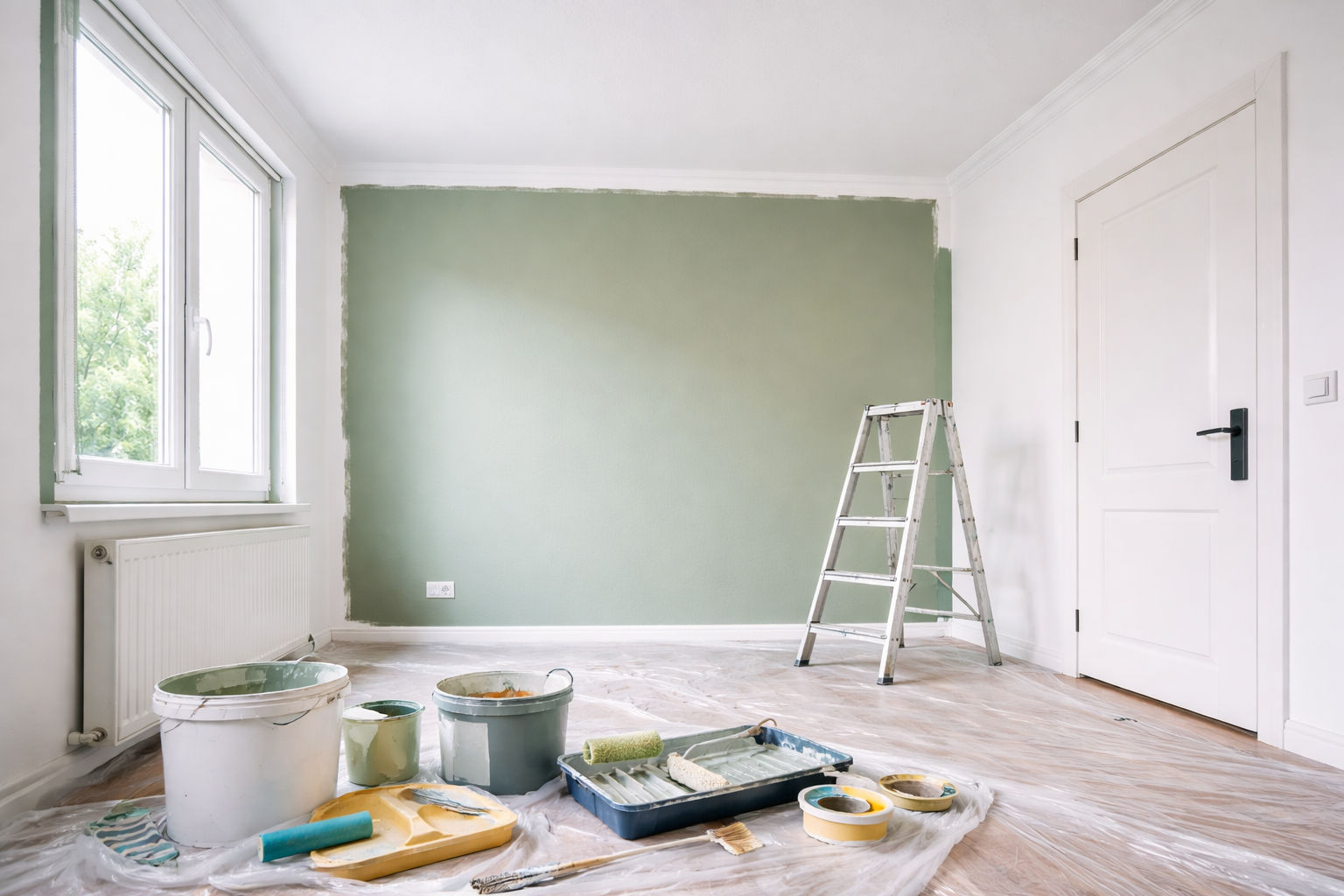 Handige klusser gezocht om kleine woning op te frissen (40 m²)