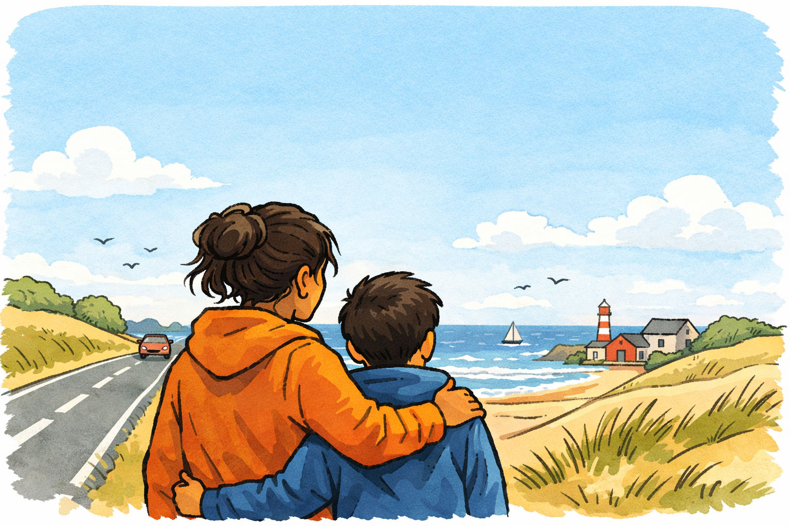 Samen op weg: help een moeder haar zoon bezoeken