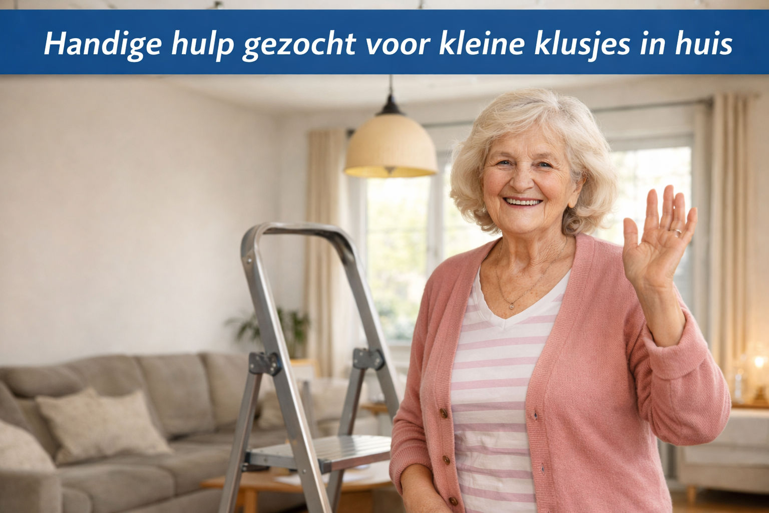 Handige hulp gezocht voor kleine klusjes in huis