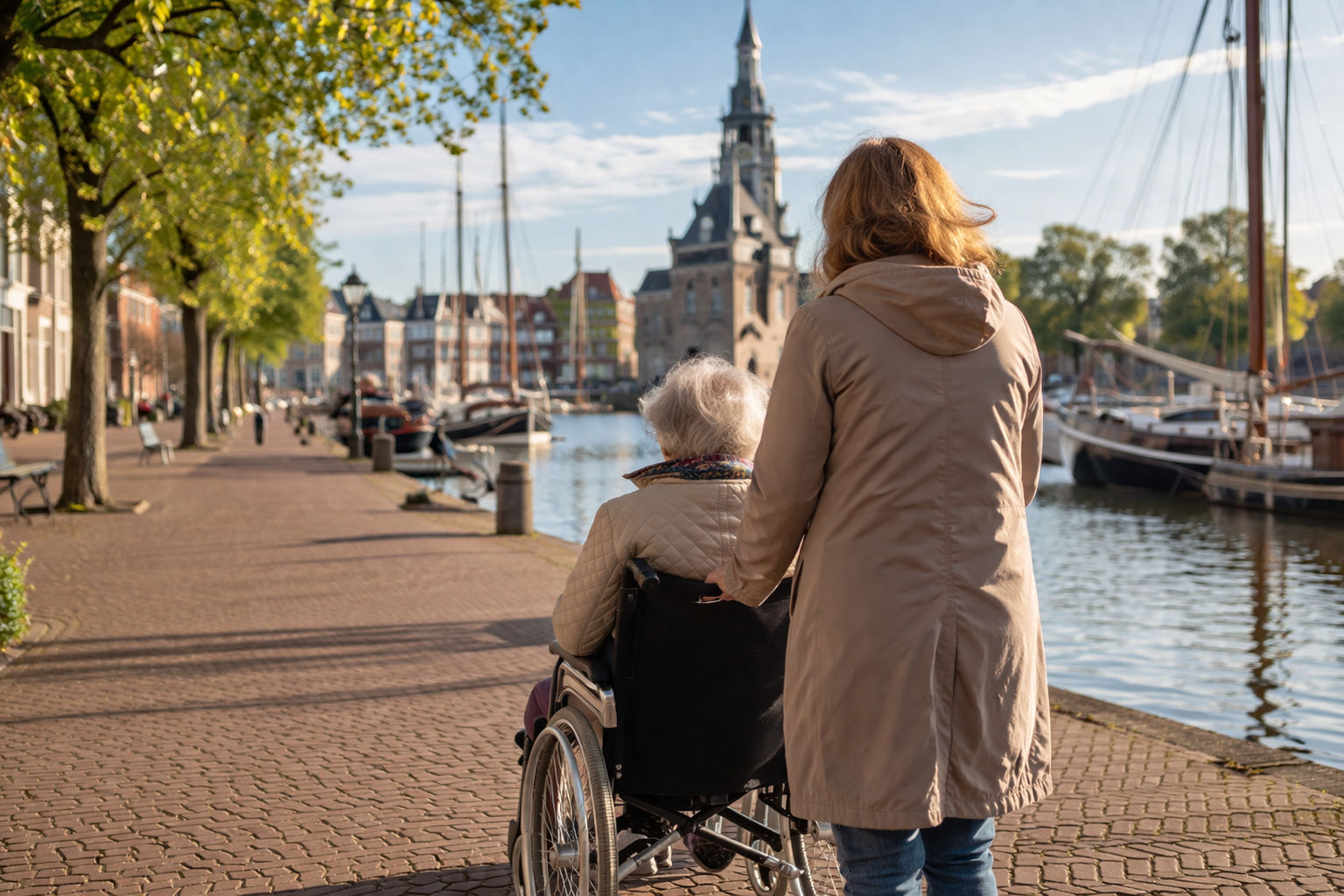 Samen naar buiten met een lieve en positieve vrouw (82)