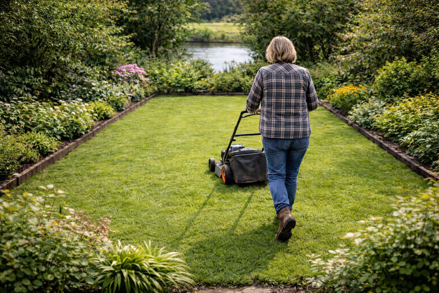 Help mee in de tuin en maak mevrouw blij!
