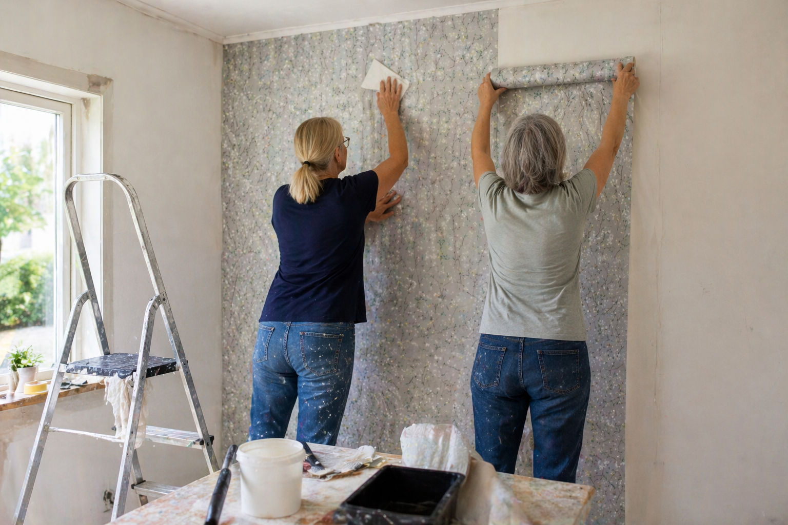 Handige hulp gezocht: behangen en verven woonkamer