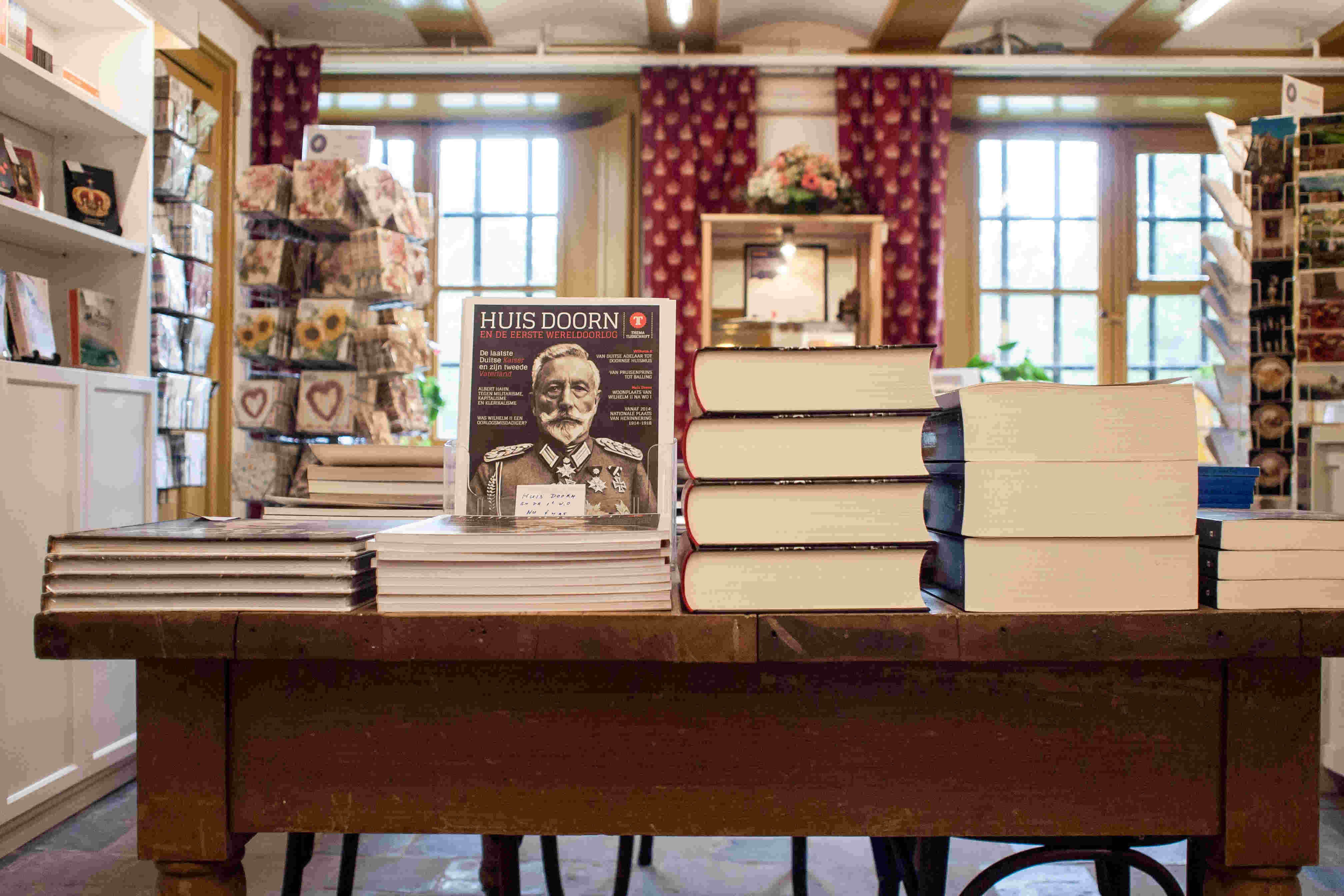 Vrijwilliger voor de winkel in Museum Huis Doorn