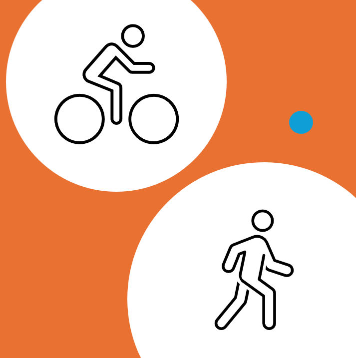 Wandeling van 30 minuten of/en een fietstocht