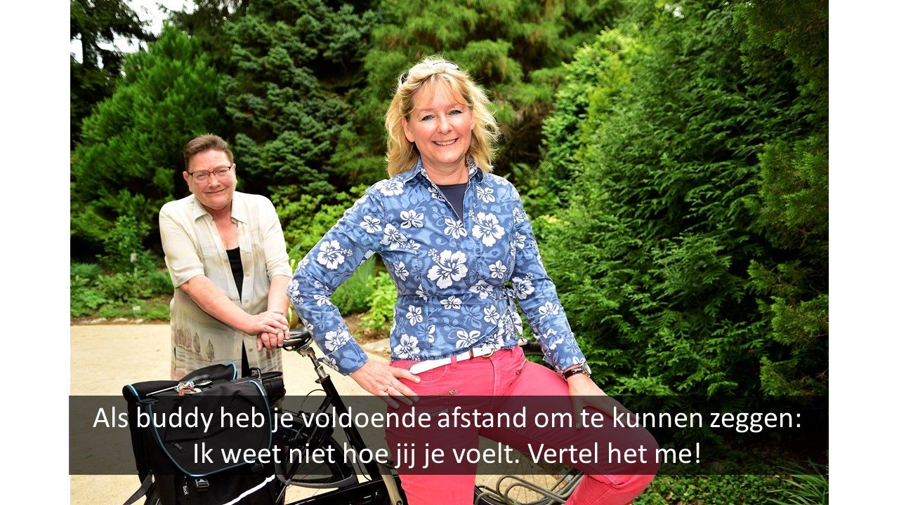 Buddy voor iemand met een ernstige ziekte