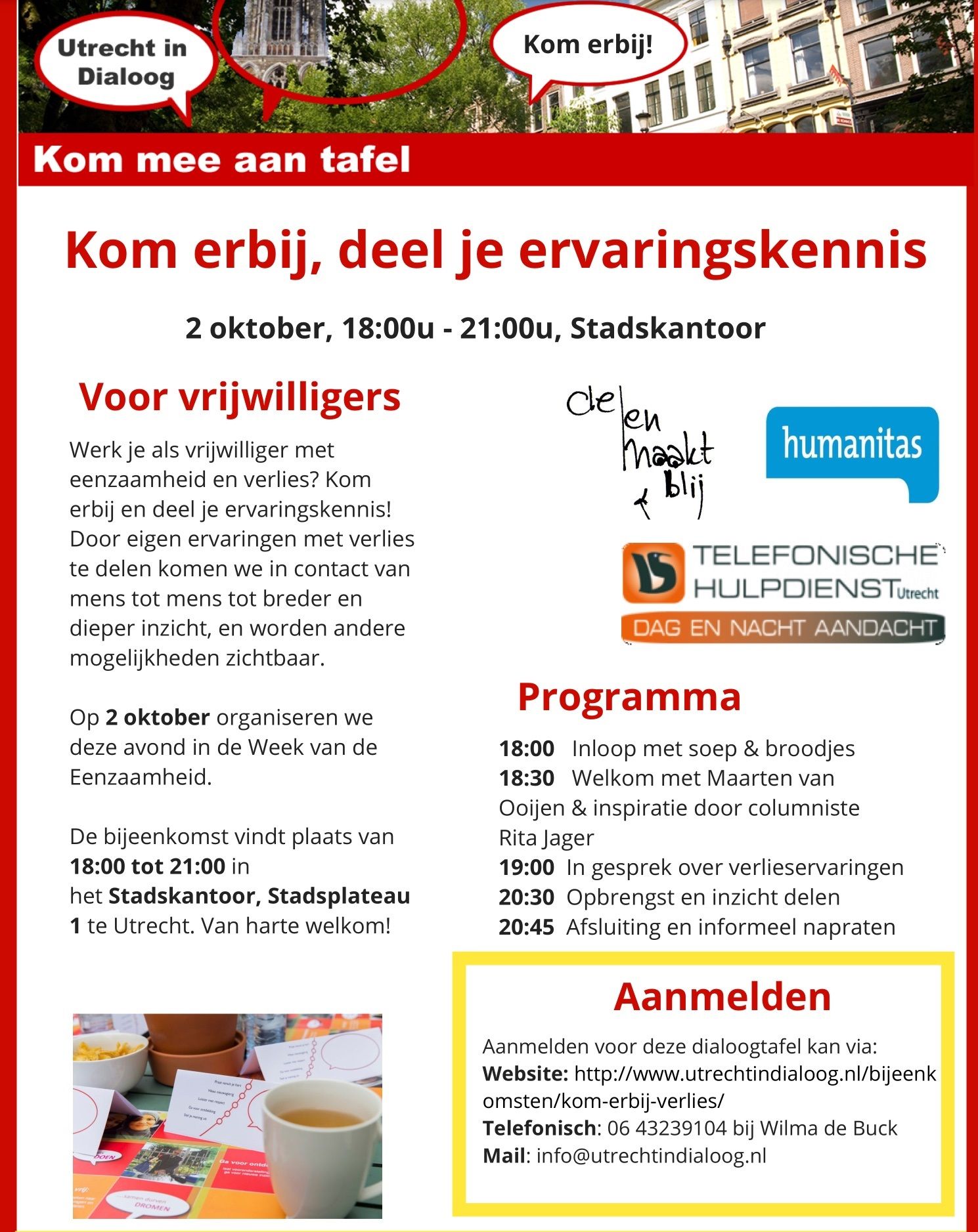 Kom erbij, deel je ervaringskennis