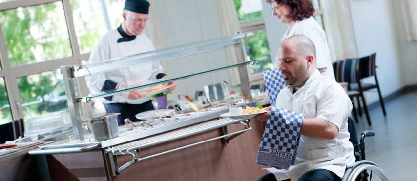 Vrijwilliger restaurant