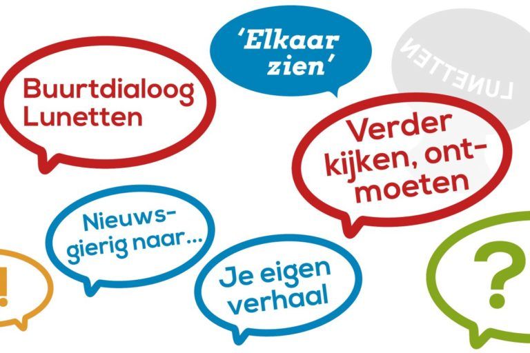 Buurtdialoog Lunetten: erbij horen als je niet werkt