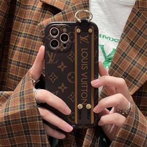 LV Neon Blue iPhone 14 Pro Max Flip Case