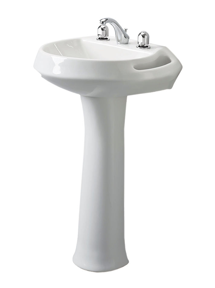 JSP055837331CE LAVAMANOS ASPIO CON PEDESTAL LARGO BONE