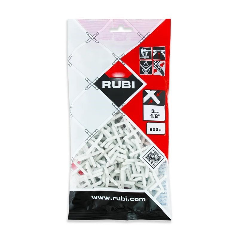 CRUZETAS DE 3MM H2902 (X200) RUBI-GRAIMAN