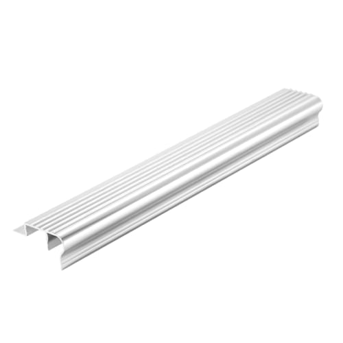 PELDAÑO DAR ALUMINIO PLATA BRILLO 2.5 ML CON CEJA PELDAÑO DAR ALUMINIO PLATA BRILLO 2.5 ML CON CEJA