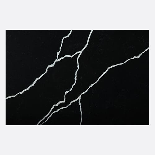 PLANCHA DAR QUARTZ GALAXY CALACATA BLACK 70X240