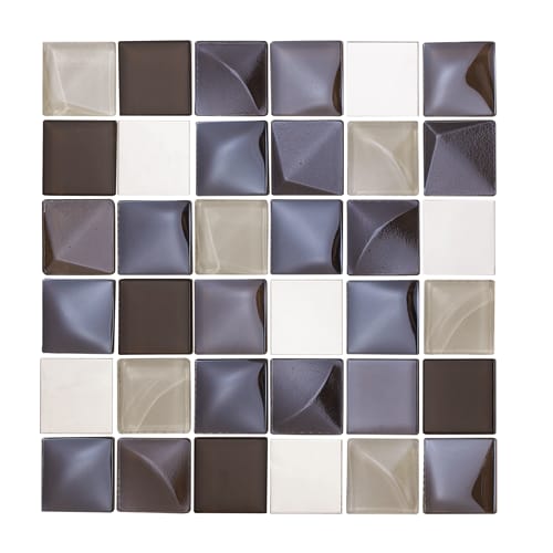 PROMO MOSAICO DAR KUBIC CHOCOLATE 30X30