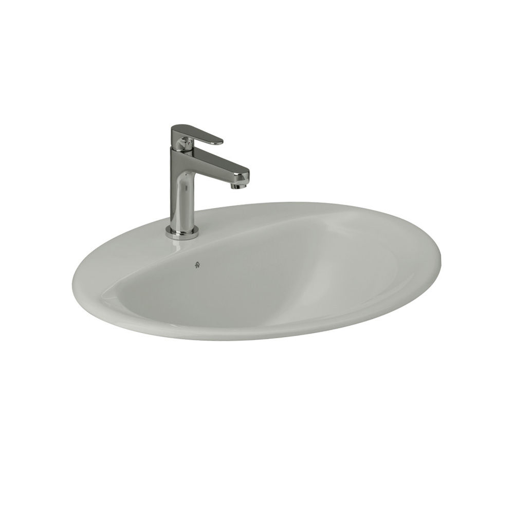 E231-BO LAV. FV ELEA OVAL PREMARCADO BONE