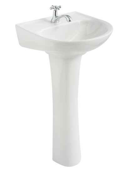 JS0055611301CE LAVAMANOS ANDES CON PEDESTAL BLANCO