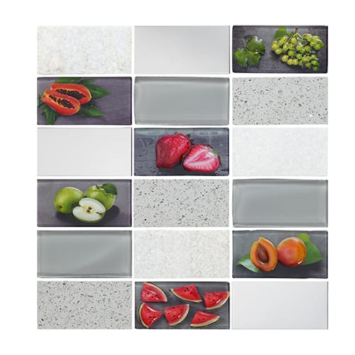 MOSAICO DAR FRESAS GRIS 30X30 MOSAICO DAR FRESAS GRIS 30X30