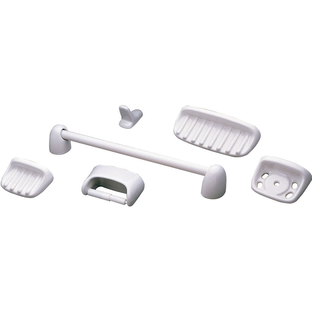 E579.15-BL ACC. FV JGO. PORCELANA BLANCO DURFIX