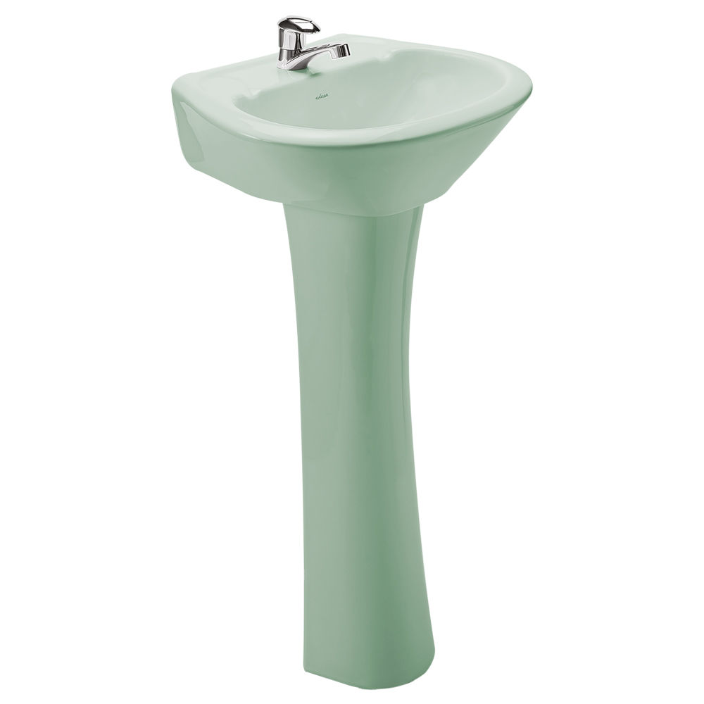 JS0055610541CE LAVAMANOS ANDES CON PEDESTAL VERDE MIST