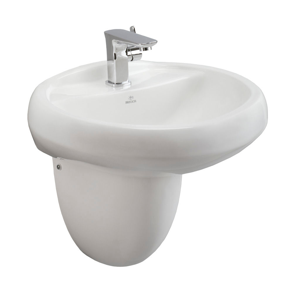 CS0057261301CB LAVAMANOS NEW SIBILA SIN PEDESTAL BLANCO