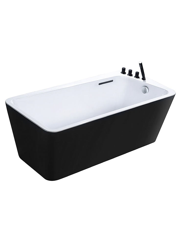 SB005891916M3 BAÑERA HIDRA FREE STANDING GRIFERIA NEGRA SB005891916M3 BAÑERA HIDRA FREE STANDING GRIFERIA NEGRA