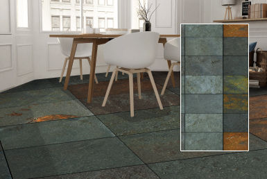 PIEDRA KINARA PIZARRA VERDE ORO 30X60 PIEDRA KINARA PIZARRA VERDE ORO 30X60