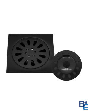 BT05003N REJILLA DE BAÑO 10X10CM NEGRO