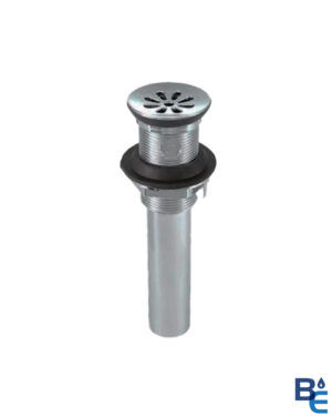 BT05101C CONJUNTO DESAGÜE TIPO FLOR CROMO SIFÓN FLEXIBLE DE 1 1/4