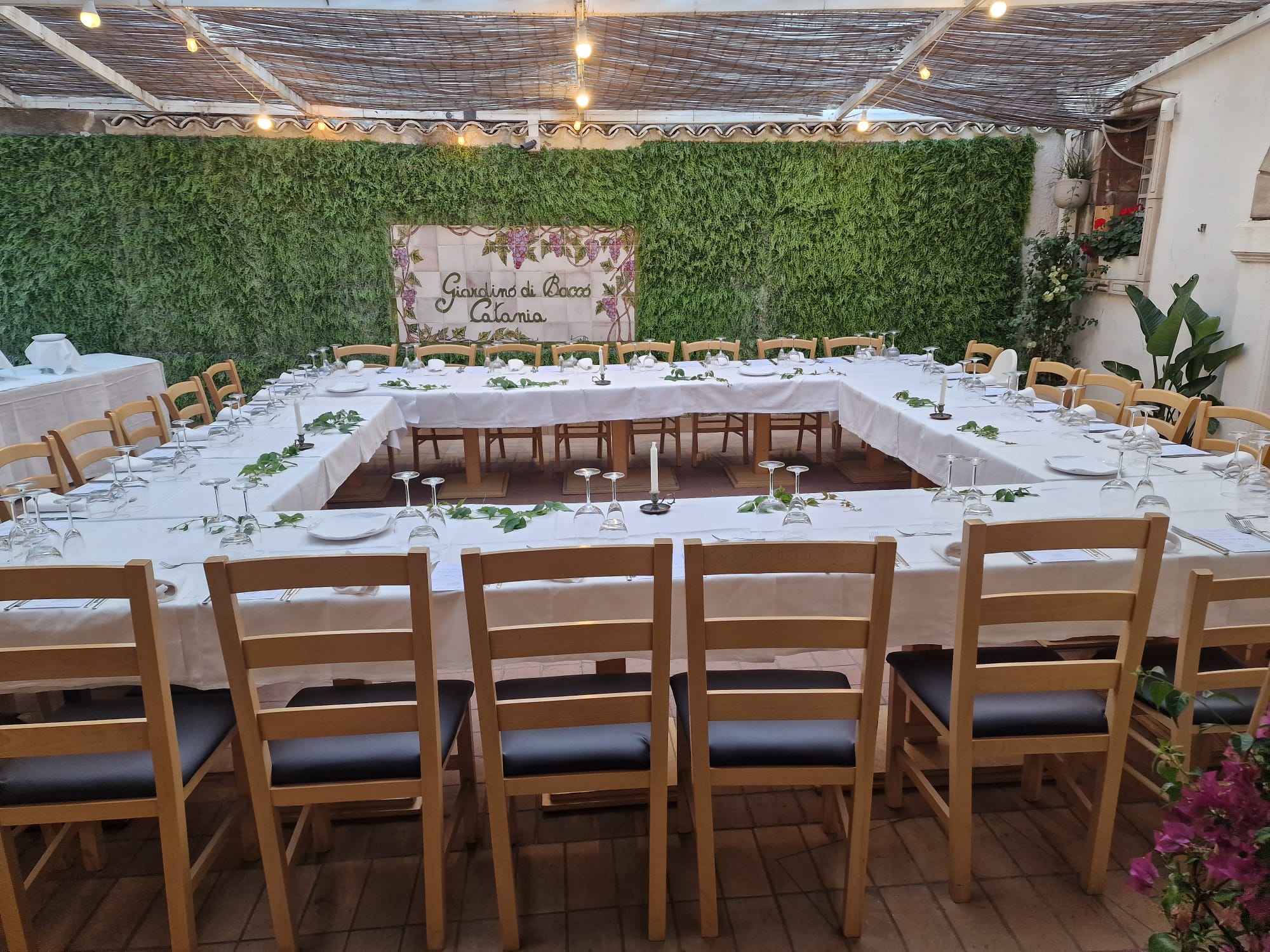 Interno Ristorante - Dettagli Allestimento