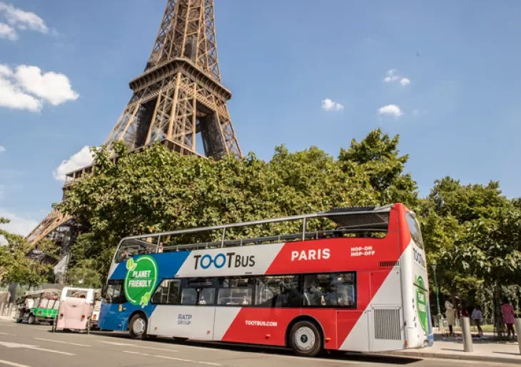 TooTBus: Paris Hop On Hop Off Bus Tour