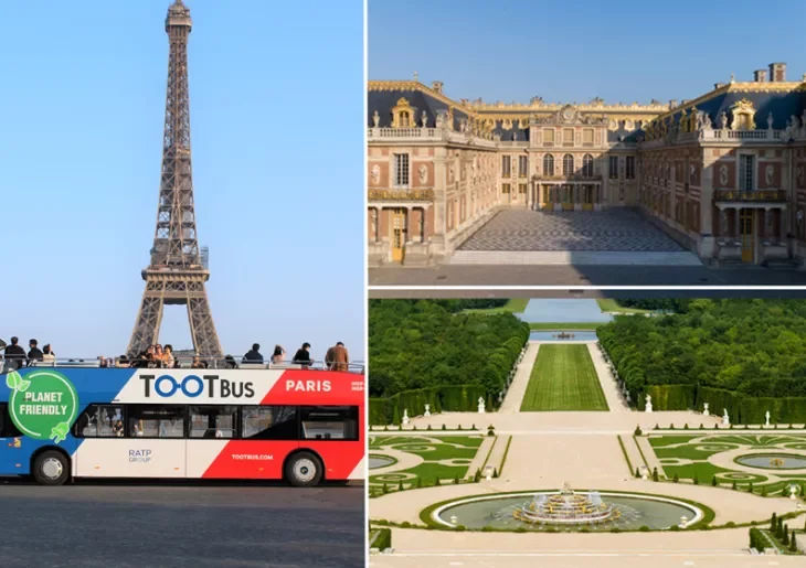 TooTBus: Paris Hop On Hop Off with Versailles Palace
