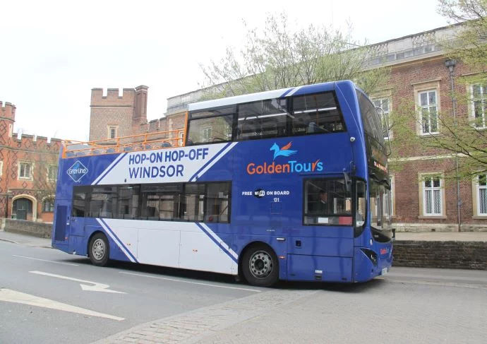 Golden Tours: Windsor Hop On Hop Off Bus Tour