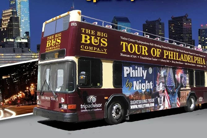 Big Bus Philadelphia by Night Bus Tour