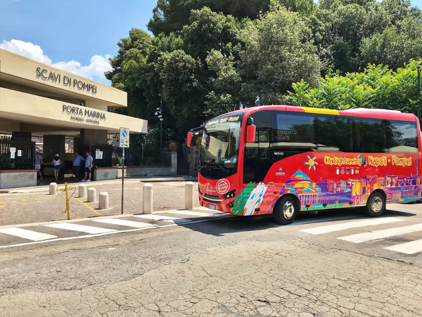 City Sightseeing Naples Pompeii Shuttle Bus Tour