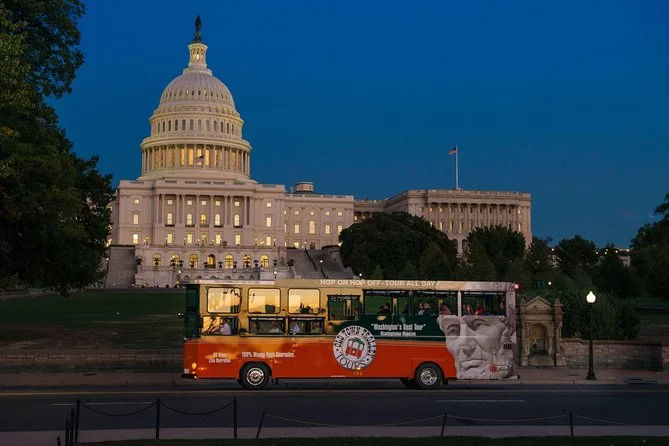 Monuments by Moonlight Trolley Tour
