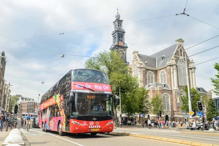 City Sightseeing Amsterdam Hop On Hop Off + Boat Tour